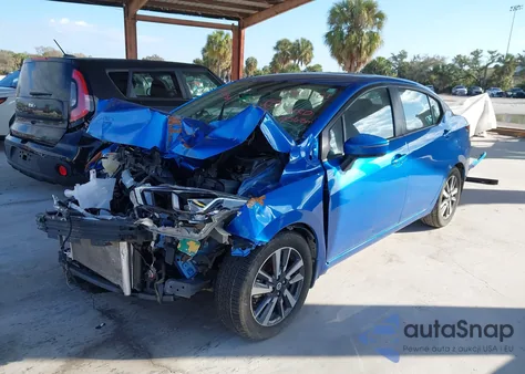 2020 Nissan Versa Sv Xtronic Cvt z USA, uszkodzony, nr VIN 3N1CN8EV7LL903631